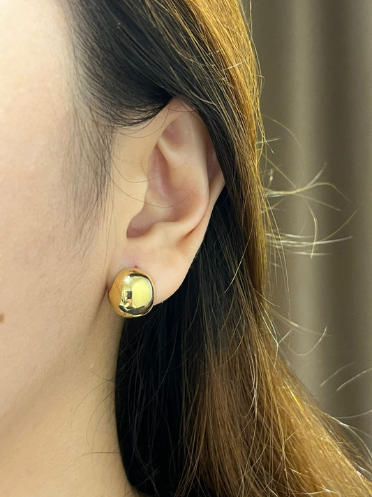 Half-Sphere Stud Earrings