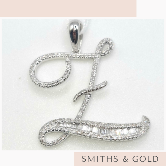 Z Diamond Pendant Small