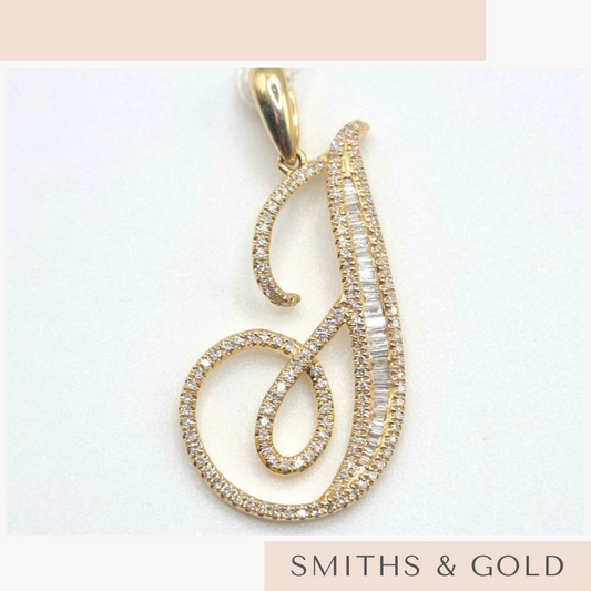 I Diamond Pendant Small