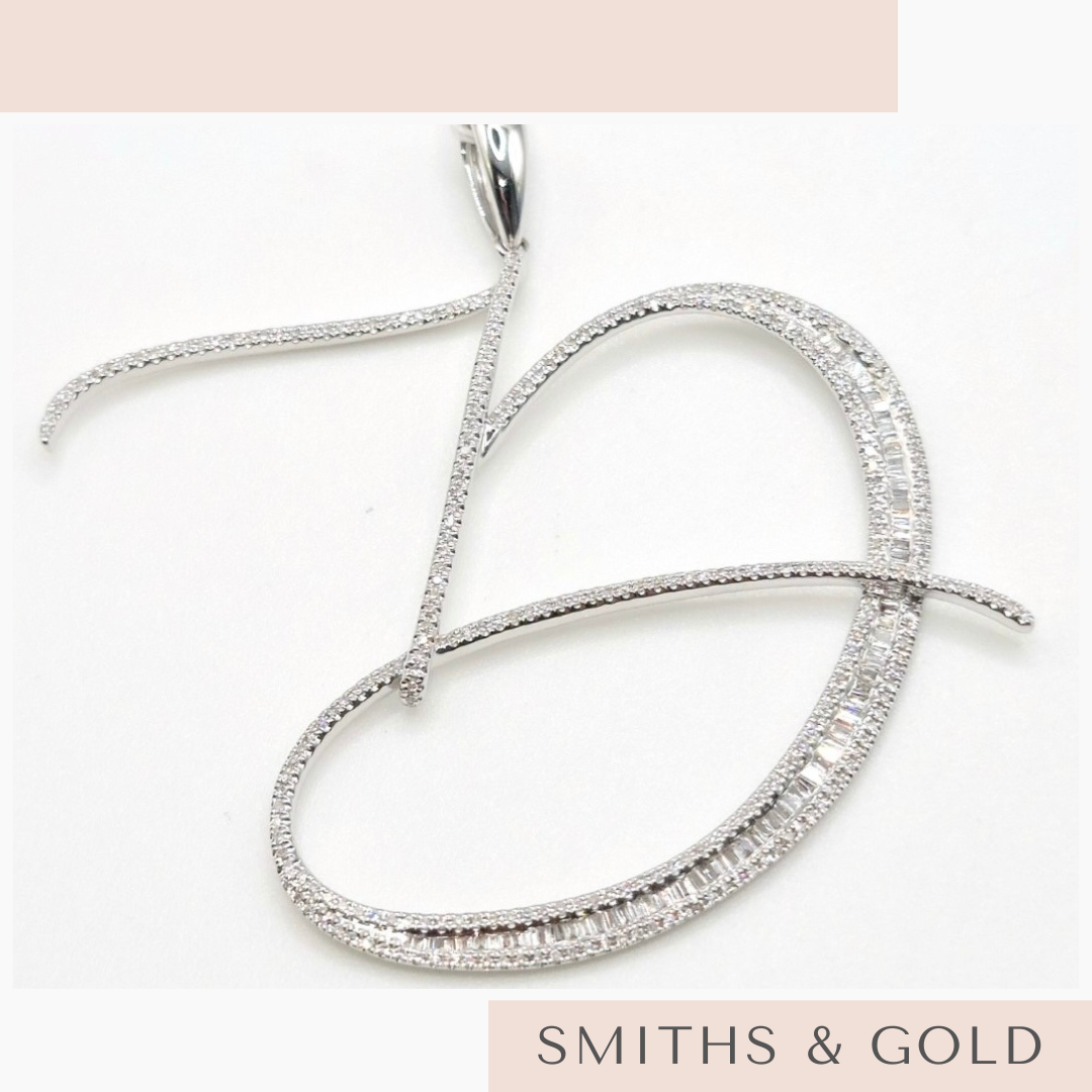 D Diamond Pendant Big