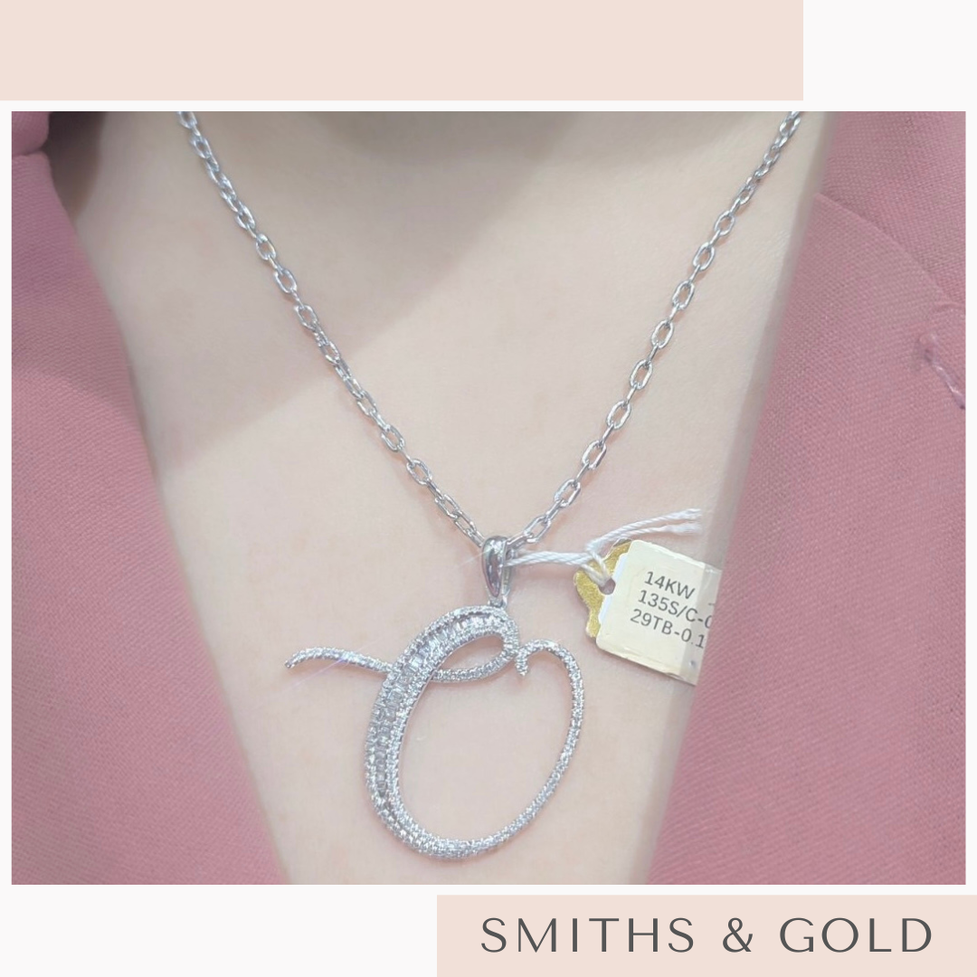 O Diamond Pendant Small
