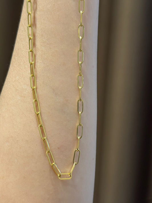 Paperclip Chain Necklace