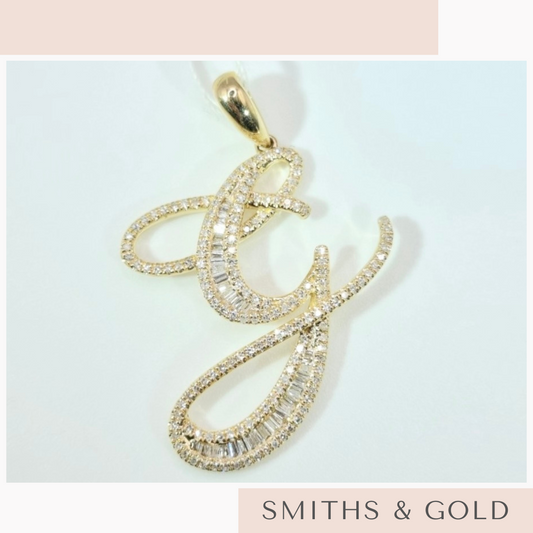 G Diamond Pendant Small
