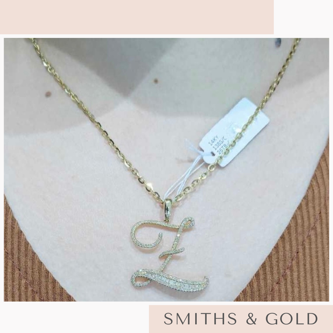 Z Diamond Pendant Small