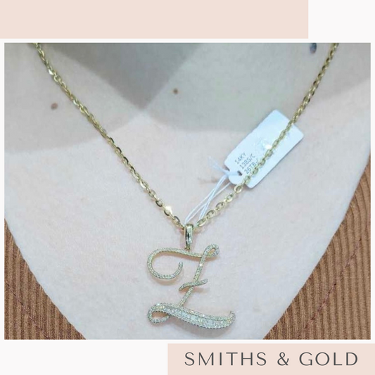 Z Diamond Pendant Small