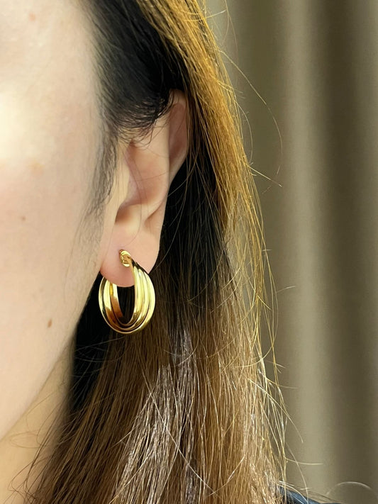 Gold Hoop Earrings