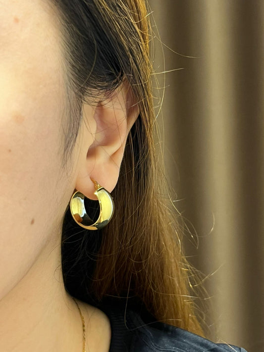 Chunky Hoop Earrings