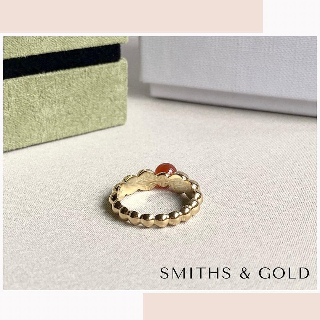 Carnelian Bubble Ring