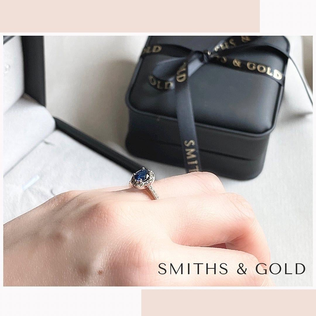 Sapphire Diamonds Ring