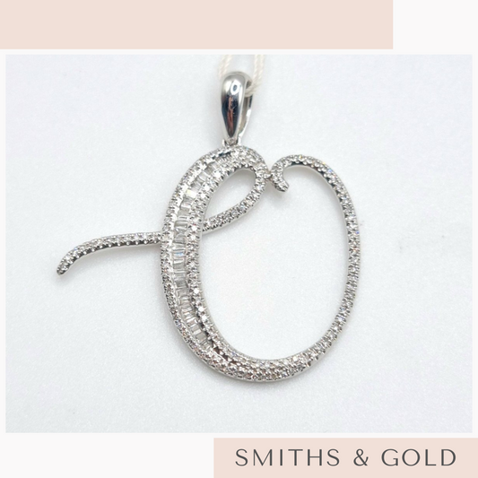 O Diamond Pendant Small