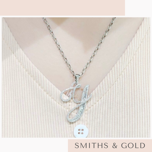 Y Diamond Pendant Small