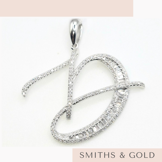 D Diamond Pendant Small