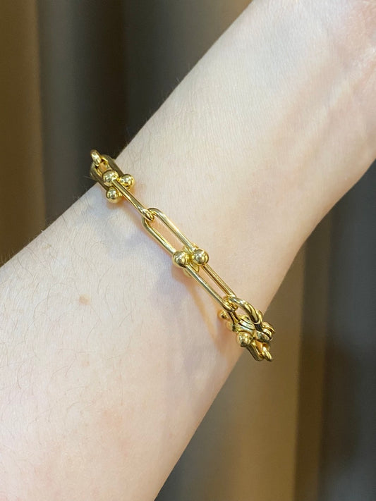 Paperclip Link Bracelet