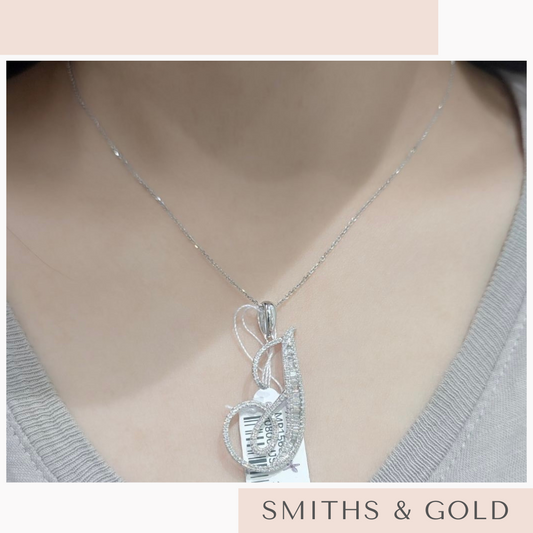 I Diamond Pendant Small